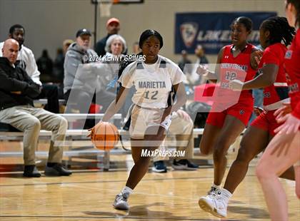 Thumbnail 1 in Mount Pisgah Christian vs. Marietta (She Got Game Classic) photogallery.