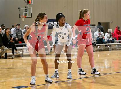 Thumbnail 3 in Mount Pisgah Christian vs. Marietta (She Got Game Classic) photogallery.