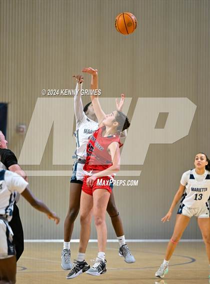 Thumbnail 2 in Mount Pisgah Christian vs. Marietta (She Got Game Classic) photogallery.