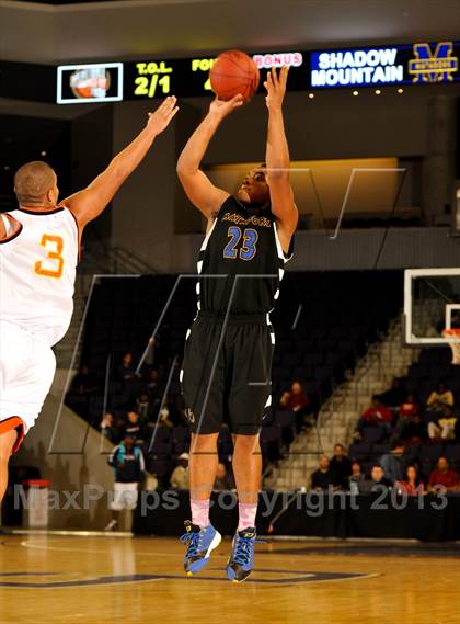 Thumbnail 1 in Corona del Sol vs. Shadow Mountain (Hoophall West Tournament) photogallery.