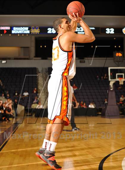 Thumbnail 1 in Corona del Sol vs. Shadow Mountain (Hoophall West Tournament) photogallery.