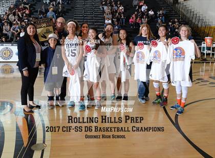 Thumbnail 1 in Grace Brethren vs. Rolling Hills Prep (CIF-SS D6 Final) photogallery.