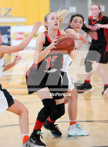 Thumbnail 3 in Grace Brethren vs. Rolling Hills Prep (CIF-SS D6 Final) photogallery.