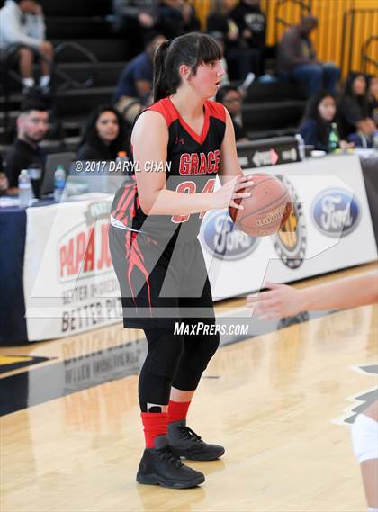 Thumbnail 1 in Grace Brethren vs. Rolling Hills Prep (CIF-SS D6 Final) photogallery.