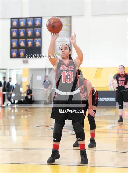 Thumbnail 3 in Grace Brethren vs. Rolling Hills Prep (CIF-SS D6 Final) photogallery.