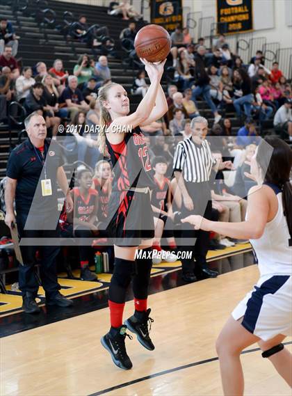 Thumbnail 2 in Grace Brethren vs. Rolling Hills Prep (CIF-SS D6 Final) photogallery.