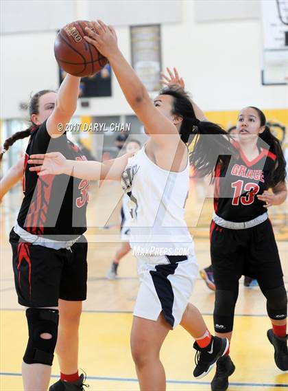 Thumbnail 1 in Grace Brethren vs. Rolling Hills Prep (CIF-SS D6 Final) photogallery.