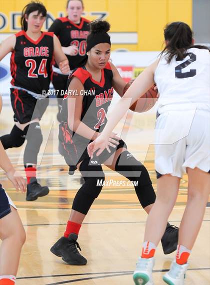 Thumbnail 1 in Grace Brethren vs. Rolling Hills Prep (CIF-SS D6 Final) photogallery.