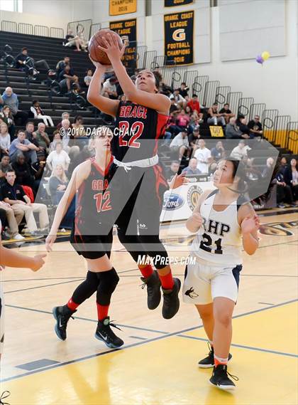 Thumbnail 2 in Grace Brethren vs. Rolling Hills Prep (CIF-SS D6 Final) photogallery.