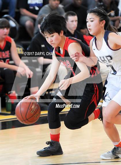 Thumbnail 3 in Grace Brethren vs. Rolling Hills Prep (CIF-SS D6 Final) photogallery.