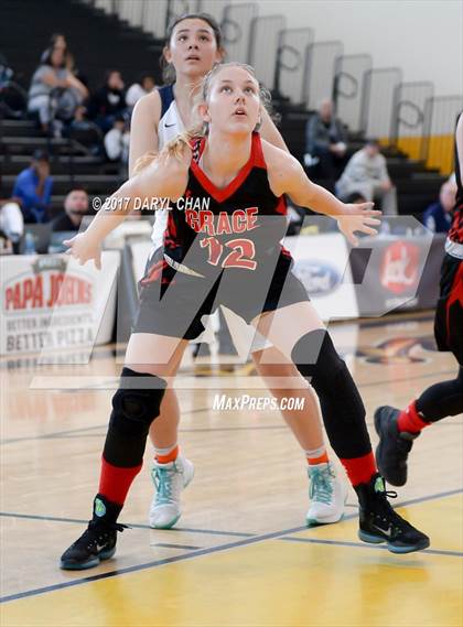 Thumbnail 3 in Grace Brethren vs. Rolling Hills Prep (CIF-SS D6 Final) photogallery.