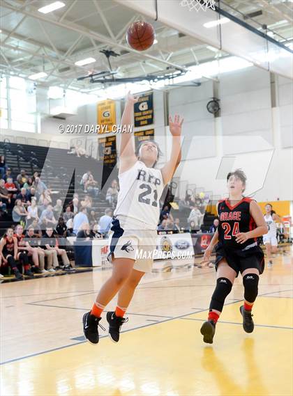 Thumbnail 1 in Grace Brethren vs. Rolling Hills Prep (CIF-SS D6 Final) photogallery.