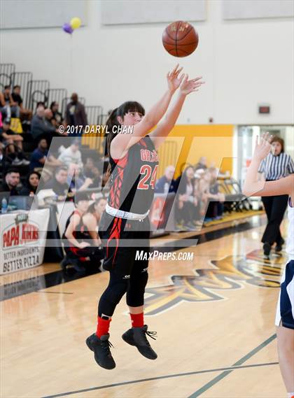 Thumbnail 3 in Grace Brethren vs. Rolling Hills Prep (CIF-SS D6 Final) photogallery.
