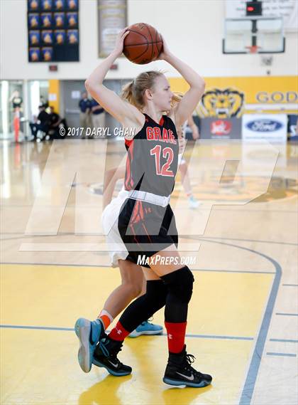 Thumbnail 2 in Grace Brethren vs. Rolling Hills Prep (CIF-SS D6 Final) photogallery.