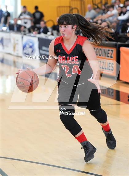 Thumbnail 1 in Grace Brethren vs. Rolling Hills Prep (CIF-SS D6 Final) photogallery.