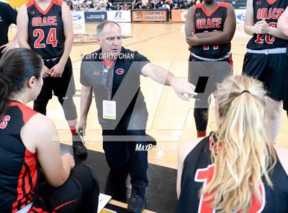 Thumbnail 3 in Grace Brethren vs. Rolling Hills Prep (CIF-SS D6 Final) photogallery.