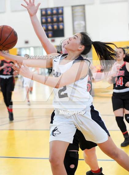 Thumbnail 2 in Grace Brethren vs. Rolling Hills Prep (CIF-SS D6 Final) photogallery.