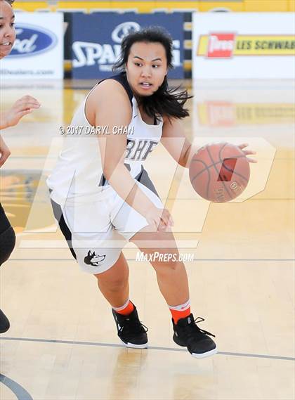 Thumbnail 2 in Grace Brethren vs. Rolling Hills Prep (CIF-SS D6 Final) photogallery.