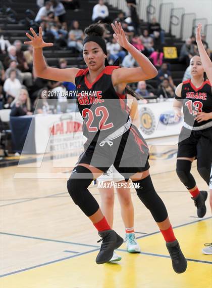 Thumbnail 3 in Grace Brethren vs. Rolling Hills Prep (CIF-SS D6 Final) photogallery.