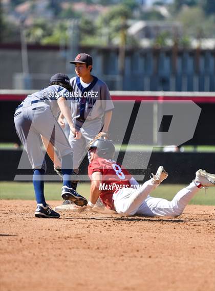Thumbnail 3 in Beckman @ Ayala (CIF SS DIV 1 Playoff) photogallery.
