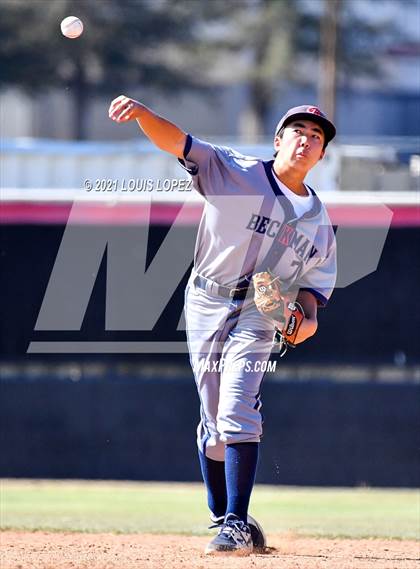 Thumbnail 2 in Beckman @ Ayala (CIF SS DIV 1 Playoff) photogallery.