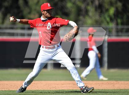 Thumbnail 1 in Beckman @ Ayala (CIF SS DIV 1 Playoff) photogallery.