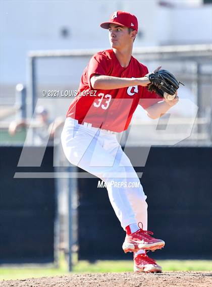 Thumbnail 2 in Beckman @ Ayala (CIF SS DIV 1 Playoff) photogallery.