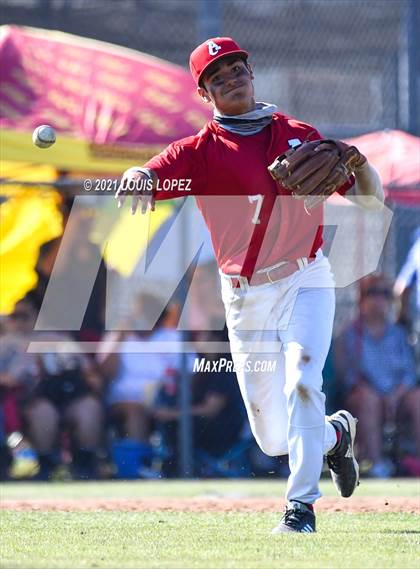 Thumbnail 3 in Beckman @ Ayala (CIF SS DIV 1 Playoff) photogallery.