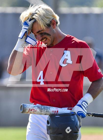Thumbnail 2 in Beckman @ Ayala (CIF SS DIV 1 Playoff) photogallery.