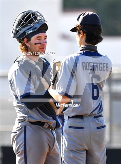 Thumbnail 3 in Beckman @ Ayala (CIF SS DIV 1 Playoff) photogallery.