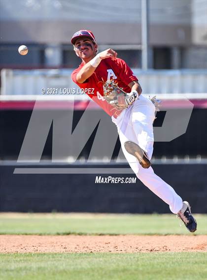 Thumbnail 2 in Beckman @ Ayala (CIF SS DIV 1 Playoff) photogallery.