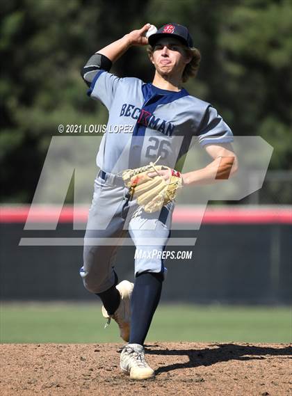 Thumbnail 2 in Beckman @ Ayala (CIF SS DIV 1 Playoff) photogallery.