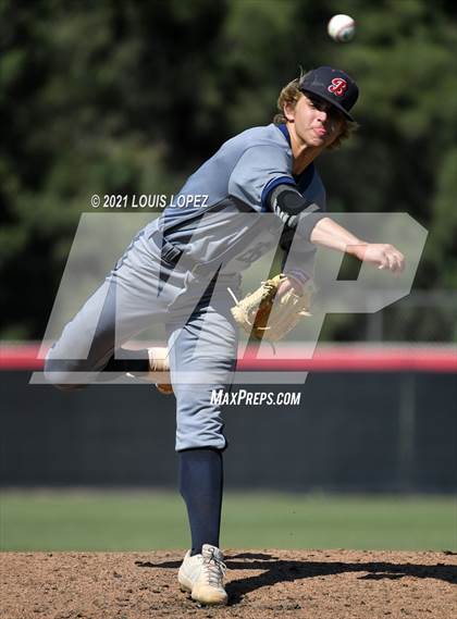 Thumbnail 3 in Beckman @ Ayala (CIF SS DIV 1 Playoff) photogallery.