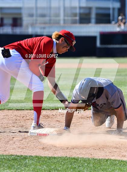 Thumbnail 2 in Beckman @ Ayala (CIF SS DIV 1 Playoff) photogallery.