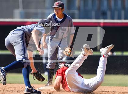 Thumbnail 1 in Beckman @ Ayala (CIF SS DIV 1 Playoff) photogallery.