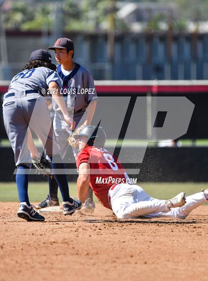 Thumbnail 1 in Beckman @ Ayala (CIF SS DIV 1 Playoff) photogallery.