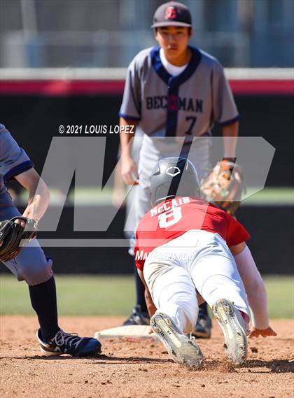 Thumbnail 1 in Beckman @ Ayala (CIF SS DIV 1 Playoff) photogallery.