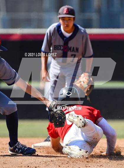 Thumbnail 2 in Beckman @ Ayala (CIF SS DIV 1 Playoff) photogallery.