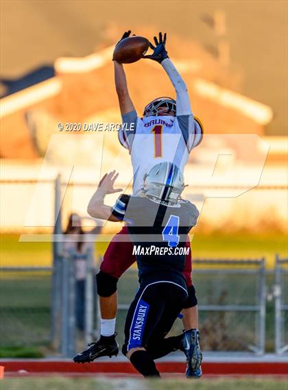 Thumbnail 3 in Mountain View vs. Stansbury (UHSAA 4A Second Round) photogallery.