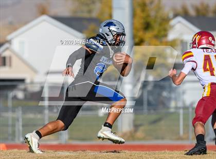 Thumbnail 2 in Mountain View vs. Stansbury (UHSAA 4A Second Round) photogallery.