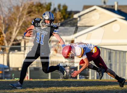 Thumbnail 2 in Mountain View vs. Stansbury (UHSAA 4A Second Round) photogallery.