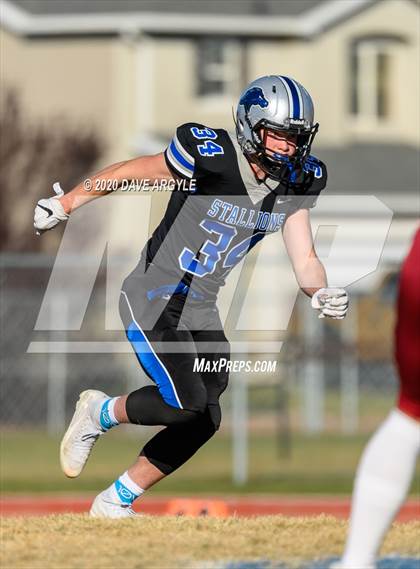 Thumbnail 1 in Mountain View vs. Stansbury (UHSAA 4A Second Round) photogallery.