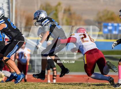 Thumbnail 3 in Mountain View vs. Stansbury (UHSAA 4A Second Round) photogallery.
