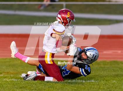 Thumbnail 3 in Mountain View vs. Stansbury (UHSAA 4A Second Round) photogallery.