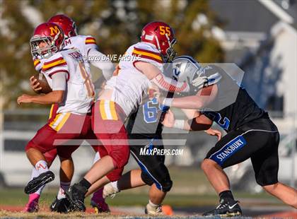 Thumbnail 3 in Mountain View vs. Stansbury (UHSAA 4A Second Round) photogallery.