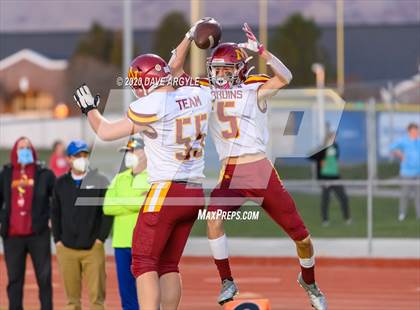 Thumbnail 2 in Mountain View vs. Stansbury (UHSAA 4A Second Round) photogallery.