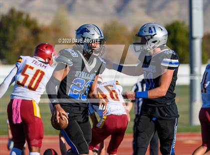 Thumbnail 1 in Mountain View vs. Stansbury (UHSAA 4A Second Round) photogallery.