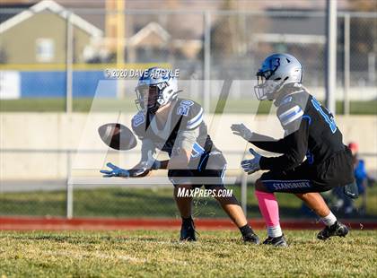 Thumbnail 1 in Mountain View vs. Stansbury (UHSAA 4A Second Round) photogallery.