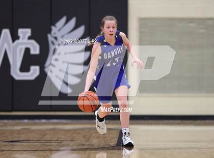 Thumbnail 2 in Danville vs Fisher Catholic (OHSAA D4 District Semifinal) photogallery.