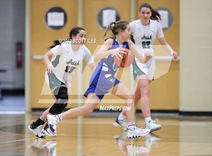 Thumbnail 2 in Danville vs Fisher Catholic (OHSAA D4 District Semifinal) photogallery.